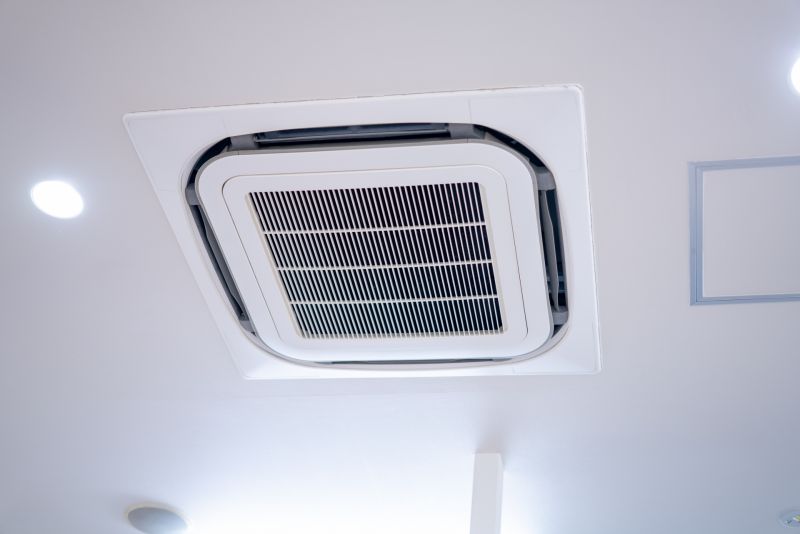 空調設備工事｜ヒダニ電機株式会社｜福井県福井市のEV・PHEVスポット設備工事、空調設備工事、照明LED化工事、民間電気設備工事、通信設備工事